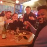 Alain-Gloirdy Bakwa Malary Instagram - Je rentre de Belgique 🇧🇪 et vous m’avez trop bien reçu ✌🏾 Vous habitez où ma #teammakao ? #cestbondeja #belgique #firstlinecharleroi #travel Charleroi