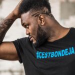 Alain-Gloirdy Bakwa Malary Instagram – Vous aimez mon tee-shirt ma #teammakao ? 😂 #cestbondeja #makao #makaoss11 #ss11 #plussizefashion #bigman #bigandtall #plusmodelmag #tshirt