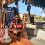 Alain-Gloirdy Bakwa Malary Instagram - Just a minute 🇬🇷☀️ #mykonos #job #sun #summer Mykonos