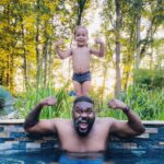 Alain-Gloirdy Bakwa Malary Instagram - Le successeurs de son frère… les 3 ans d’un grand homme 🙏🏾❤️ #Suwedy #commeunfils #littleman #birthday #summer #makao #comeback