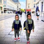 Alain-Gloirdy Bakwa Malary Instagram - La descendance dans tous ses états ❤️💙 Savoir sur qui se reposer n’a pas de prix #papa #children #instalove #instashoot #enzy #suwedy #makaofamily Tours (37) Indre Et Loire