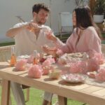 Alanna Panday Instagram - A little Valentine’s Day backyard picnic 🎀 Wearing @revolve Los Angeles, California