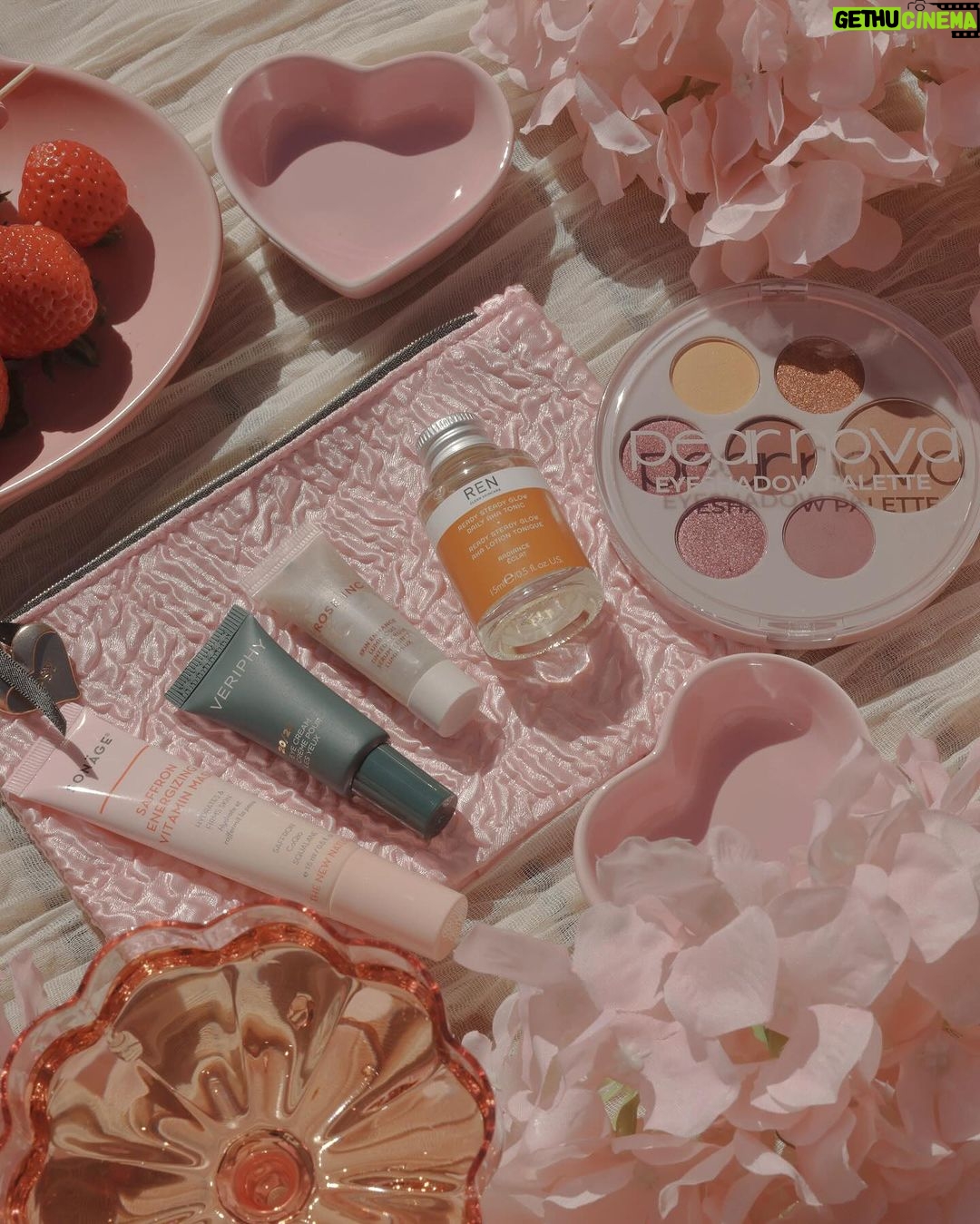 Alanna Panday Instagram - Currently in my pink era! 🎀 Got the perfect Valentine’s Day makeup and skincare to create this look from @IPSY 💕 #IPSYPartner What I got in my February GLAM BAG? @sonageskincare - Saffron Energizing Vitamin Mask @pear_nova - Eyeshadow Palette @roseinc - Skin Enhance Luminous Tinted Serum - 60 @renskincare - Radiance Ready Steady Glow Daily AHA Tonic @veriphyskincare - 20/20 Eye Cream What I got in my BOXYCHARM box? @lovecraftbeauty - Liquid Cosmic Blush - Mercury Moves @eloisebeauty - Ultra Glow Lip Oil - Ruby @lunamagicbeauty - 2pc Brush Set @malinandgoetz - Recovery Treatment Oil @maccosmeticsusa - Lash Dry Shampoo Mascara Refresher