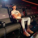 Alastair Aiken Instagram - AD | We met Ryan Reynolds (kinda) at the #FreeGuy Premiere at @Cineworld, where I got to experience the film in @4DXglobal! The film is so much fun and contains loads of gaming references, as it’s set inside a video game! Watching it in 4DX made it feel like I was in the Free City game, too. There’s moving seats, wind, water, scents, fog - it’s awesome! If you want to check the film out yourself in 4DX, or another special format screen including @IMAX or Superscreen, make sure you book your tickets on @Cineworld’s website via the link in my bio. #Cineworld4DX Cineworld Leicester Square