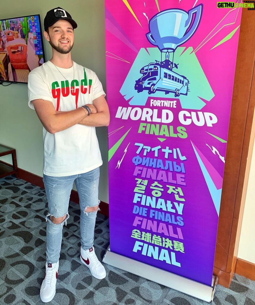 Alastair Aiken Instagram - ‪Fortnite World Cup 😄🏆🎮‬