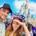 Alastair Aiken Instagram - I surprised Clare with a trip to Disney World! 😍 She’d always ask me if we could go so I made it happen! We got to go on so many rides and play the new #KingdomHearts 3 too! We vlogged the whole adventure on the ClareAndAli channel to you can see everything we got up to. Big thanks to @kingdomhearts and Disney for an AMAZING trip! #ad