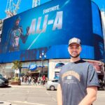 Alastair Aiken Instagram - It’s the guy from Fortnite! Piccadilly Circus