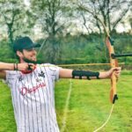 Alastair Aiken Instagram - 200m bow shot...? 🏹🏆 Nah it was more like 20m... 😂