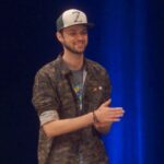 Alastair Aiken Instagram - Today I had the pleasure to go on stage at GDC with Epic Games, the developers of Fortnite, to reveal to the world the new Replay tool coming soon to PC + console! 😄🎥 I’d never done something like this before and I had a load of fun doing it. Thank you to everyone who tuned in, video from the event coming today! 👍🏻