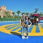 Alastair Aiken Instagram - A helicopter tour of Dubai - Absolutely stunning! 😍🚁 I’m so lucky to travel the world with Clare, thank you @visit.dubai for making it happen! 🙌🏻💙 #VisitDubai