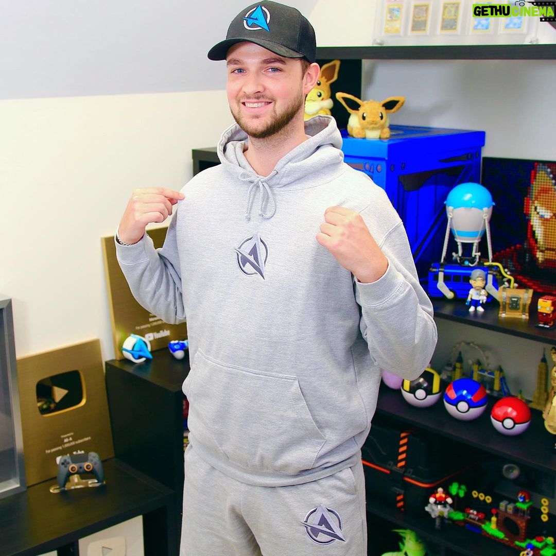 Alastair Aiken Instagram - New Ali-A tracksuit out NOW! 🥳 Only at Ali-A.shop (link in bio)! 🔥