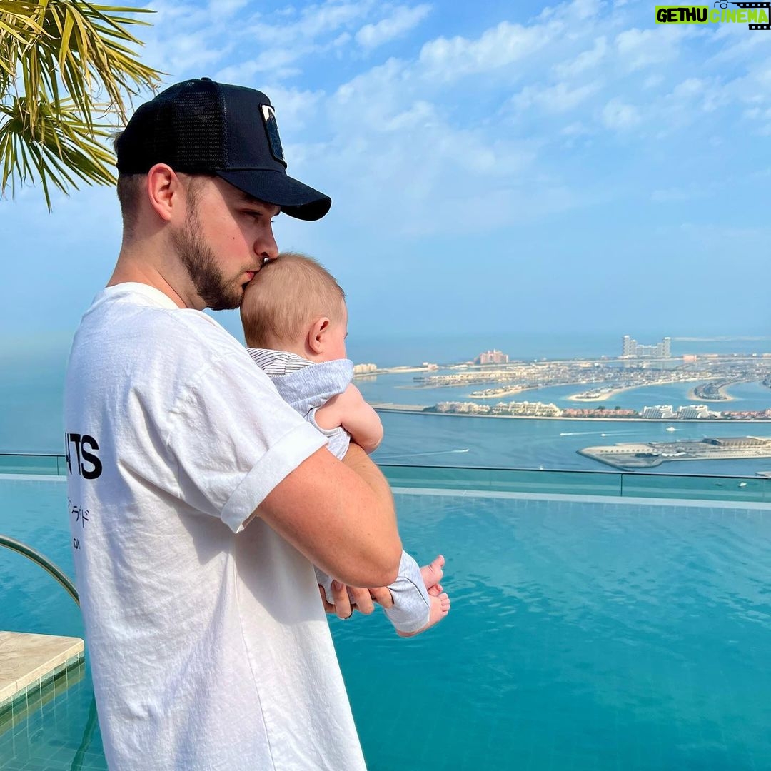 Alastair Aiken Instagram - Took Theo on his first holiday 😊
