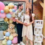 Alastair Aiken Instagram - Overjoyed to be welcoming our little baby boy to the family later this year! 🎉 We’re so excited to finally meet him 👶🏼❤️ had a wonderful weekend celebrating with our closest friends 🥳