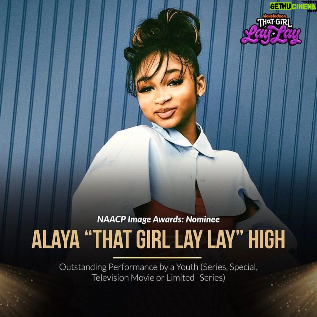 Alaya High Instagram - So amazing!! 🥹 Thank you @naacpimageawards Link in my bio to vote🫶🏾🫶🏾
