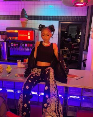 Alaya High Instagram - Itty bitty sitting pretty.