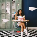 Alaya High Instagram - Passenger seat meets Cover girl The Hollywood Reporter @hollywoodreporter    That Girl Lay Lay @thatgirllaylay Photograph er: Chrisean Rose @chriseanrose MU: Danielle Mitchell @makeupby_danielle Hair: Arlene Martin @arlenemartinhair Stylist: Ray C’Mone @raycmone Tailor: Fhonia Ellis @fhoniaellis. Side note: Skin tone shorts were wore under the skirt.