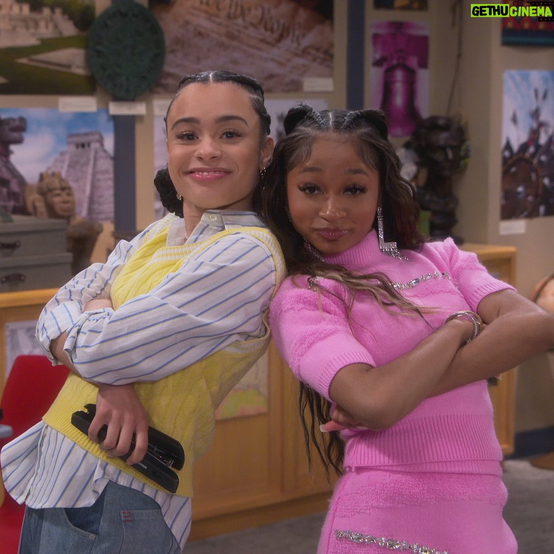 Alaya High Instagram - Hey yalll! Two new episodes of @nickthatgirllaylay air tomorrow on @nickelodeon make sure you tune innn💝