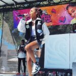 Alaya High Instagram - Life of the Block Party!🎊🎉 Thank you @theblackhairexperience 💕 & thank you HOUSTON!❤️ Keep Streaming WATCH ME!🚨
