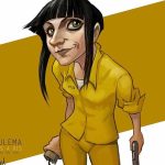 Alba Flores Instagram - Fin de Rodaje de la 3º temporada! @najwanimri .......#sinosdejan🎶.....#amordeescorpion ( una vez más ilustraciones de @delrio_artist #soytufan )