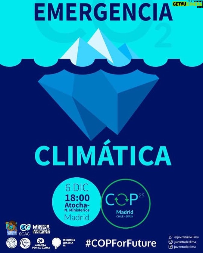 Alba Flores Instagram - ¡¡Marcha por el clima!!