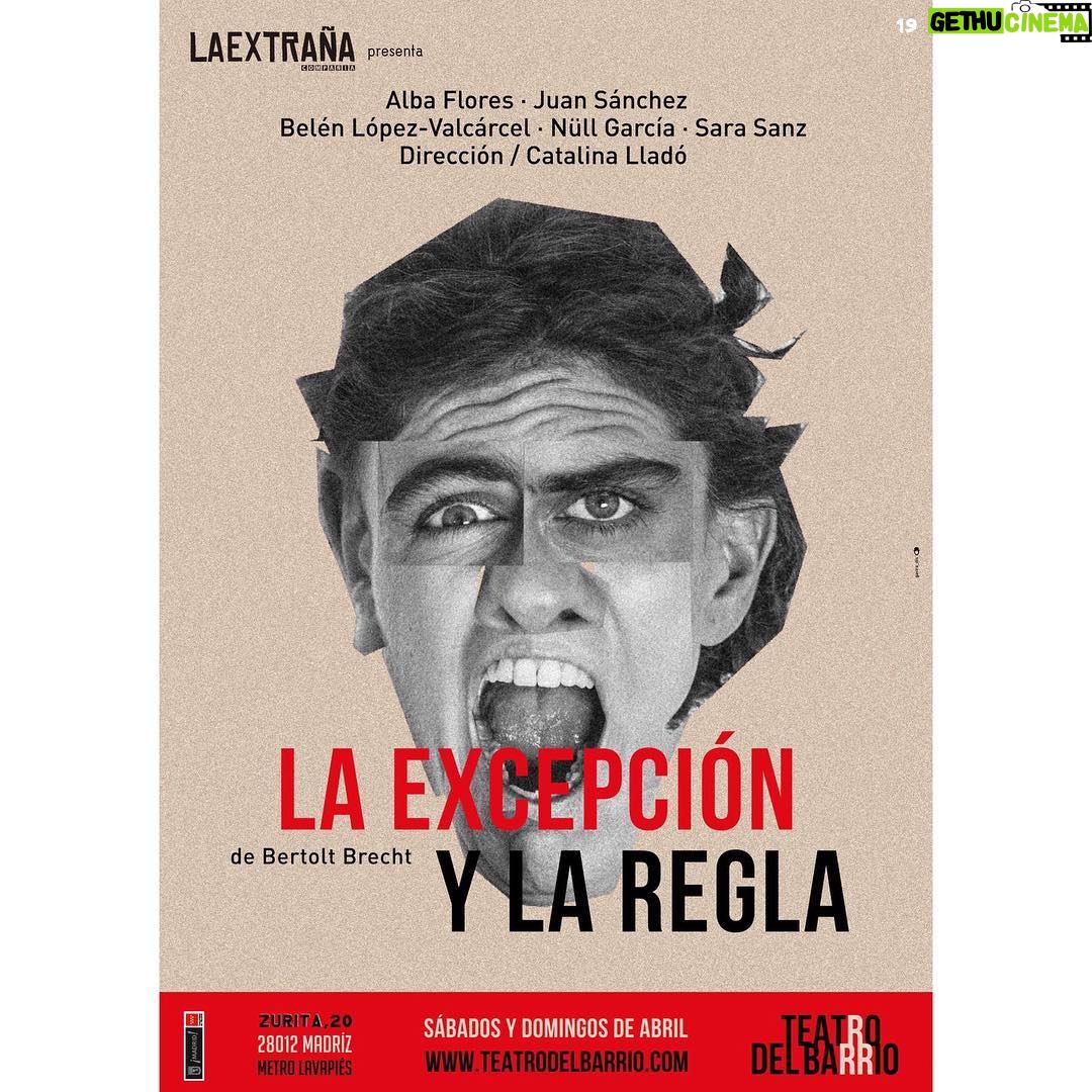 Alba Flores Instagram - Estrenamos el sábado 6! @laextranacompania en @teatrodelbarrio Entradas ya a la venta!! (Link en bio)