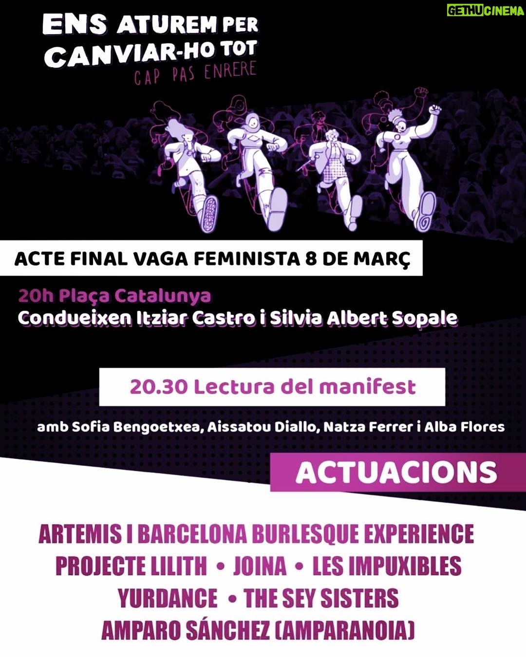Alba Flores Instagram - Por aquí me estaré manifestando hoy. 💜