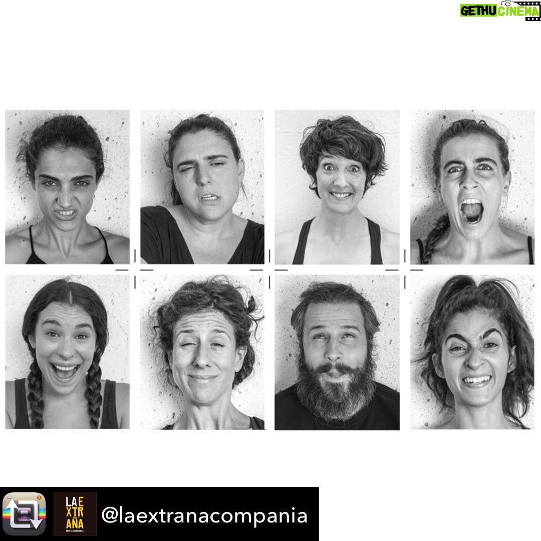 Alba Flores Instagram - Os presento a mi familia creativa @laextranacompania #soyextraña Si, el gremlin ese de abajo a la derecha soy yo....