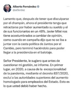 Alberto Fernández Instagram -