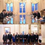 Alberto Fernández Instagram - La Argentina adhirió a los Acuerdos Artemisa, suscrito entre @nasa_es y @conae_oficial, para la cooperación internacional en exploración civil y uso pacífico de la Luna, Marte y objetos astronómicos. Así lo hicimos durante la reunión con el administrador de la NASA, @senatorbillnelson. Somos el único país de la región en condiciones de desarrollar nuestra propia política satelital y espacial, y contamos con el gran talento de nuestras científicas y científicos. El desarrollo espacial debe ser política de Estado, a nivel nacional y a largo plazo. CasaRosada 2019-2023
