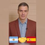 Alberto Fernández Instagram - 🇦🇷🤝🇪🇸 En un contexto global tan complejo, la Argentina debe apostar por la convivencia democrática, la tolerancia, el diálogo y la unidad, con oportunidades para todas y todos. Gracias querido amigo @sanchezcastejon, tu mensaje nos inspira a seguir fortaleciendo nuestra democracia.