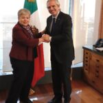 Alberto Fernández Instagram - Mi más sincero agradecimiento a la Secretaria de Relaciones Exteriores de México, Alicia Bárcena, por su cálido recibimiento. Nuestra larga historia de colaboración y afecto nos impulsa a seguir trabajando juntos por una América Latina unida y próspera. Ciudad de México