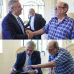 Alberto Fernández Instagram – 🇦🇷🤝🇨🇺 UNIDOS A TRAVÉS DE LA CULTURA

En el marco de mi visita a Cuba en donde participé de la Cumbre del G77+China, durante las actividades culturales programadas por nuestra embajada tuve la maravillosa oportunidad de conocer a Aleida March, la esposa del Che Guevara, reunirme con Silvio Rodriguez y conversar con argentinas y argentinos que viven allí. #CubaG77

La historia, la música y el presente. Latinoamérica tiene, sin duda, irrompibles y profundos lazos entre todos sus pueblos. Ha sido un placer mantener estos encuentros.
