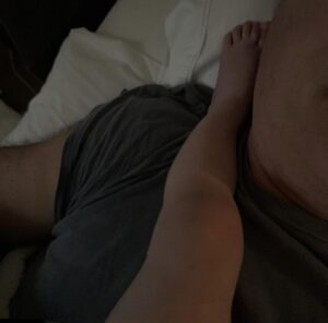 Alec Baldwin Instagram - I am awakened each morning by a foot.
This foot.