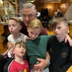 Alec Baldwin Instagram – Well…I am old and gray. But, you get the idea.
Haircut day with NJ and the gang at @thekinsmanbarbershop