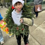 Alec Baldwin Instagram - Fresh off an 18 month sentence for hijacking a truck filled with Christmas ornaments, Rafael “Candy Cane” Baldwin seen here handing out wreaths in the East Village as part of his community service, complete with his signature candy cane.
