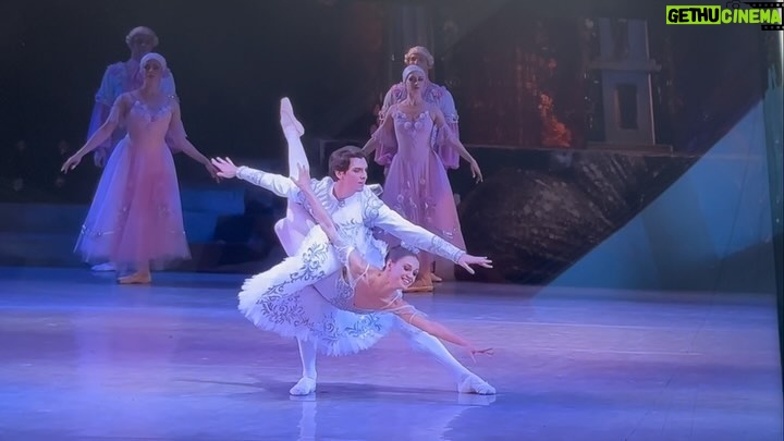 Alec Baldwin Instagram - Mykyta Sukhorukov and the evanescent Julia Moskalenko. Nutcracker Pas de deux National Opera of Ukraine Choreography by Valery Kovtun