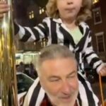 Alec Baldwin Instagram - Beetlejuice and I go way back. Always good to catch up with him. ( also, mommy says, “Hey Beetlejuice…what are you?” He says, “I’m Beetlejuice.” Duh. Weird.