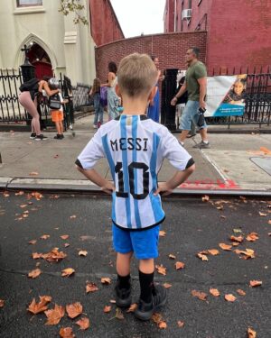 Alec Baldwin Instagram - The eternal question:
Go to school? Or play soccer?