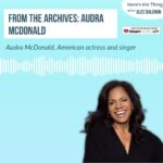 Alec Baldwin Instagram - This week on Here’s The Thing, we revisit a favorite archived episode where I speak with actress, singer, and Broadway star @audramcdonald. Much like the staggering beauty of her voice, Audra McDonald is impossible to ignore. The only artist to sweep all four acting categories at the Tony’s, she’s the most decorated Broadway star of all time.  Reviews of her award-winning performances overflow with accolades, describing her stage presence as “spellbinding,” “haunting,” and “genius.” But for the California native, things haven’t always been easy. In this 2017 conversation, we discuss McDonald’s getting into Juilliard, making it on Broadway, and the suicide attempt that helped shape who she is today. Listen now at the link in bio.