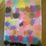 Alec Baldwin Instagram - This is one of my “rubbings.” Crayola crayons, paper. I’m going to go for it in my art career. But, I begin humbly with this piece entitled “Sunday.” (Homage to Teddy Haggarty)
