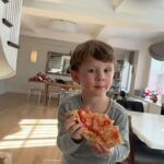 Alec Baldwin Instagram - I told him to leave a slice for Santa. He said, “Nothin’ doin’.”