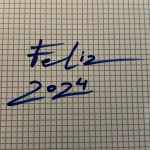 Alejandro Sanz Instagram - Juntos vamos a escribir el año 2024 con la mejor de las letras. Feliz año 🥷❤️