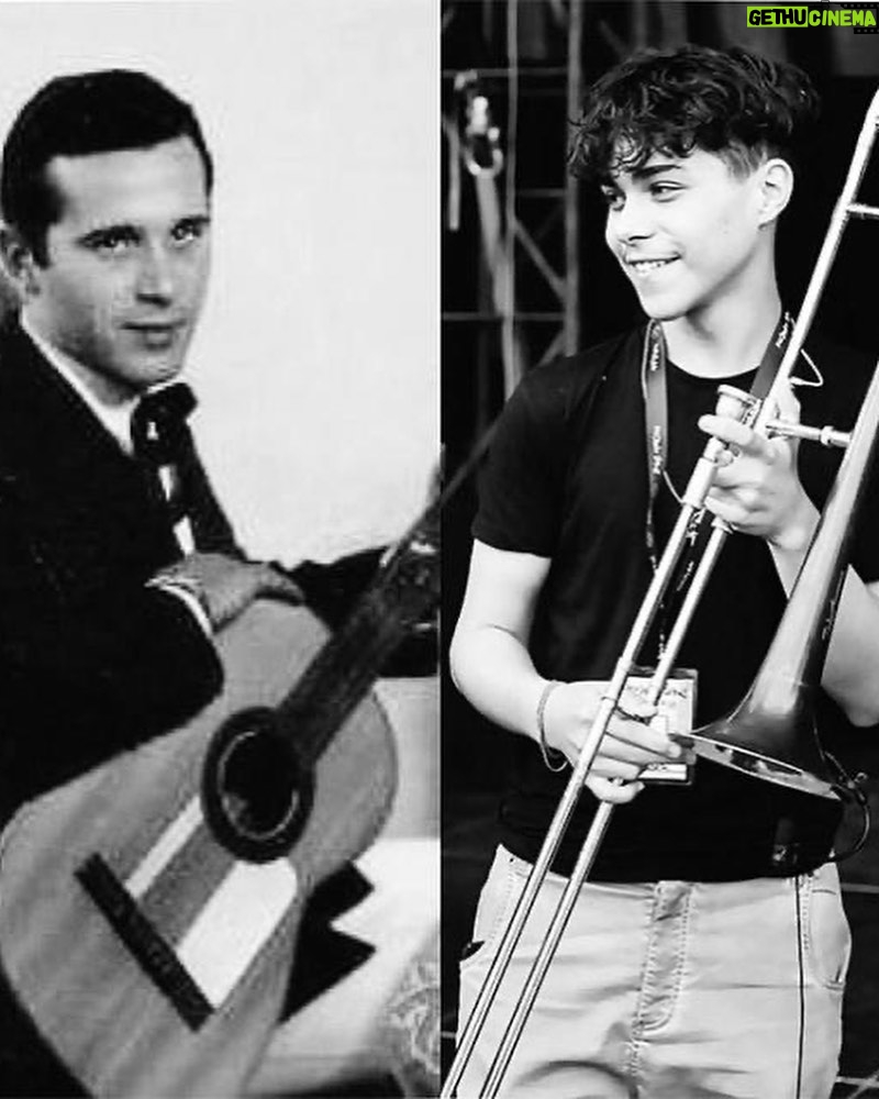 Alejandro Sanz Instagram - Hoy es el cumple de mi hijo, y era el de mi padre. Bendito acierto. Agradezco a la vida la fortuna de tener un hijo como tú. Respiras talento a cada paso que das. Una mezcla perfecta de valentía y bondad. No lo digo yo como padre. Lo demuestras tú como persona. Felices 21 Alex, vive tu vida al máximo volumen 🙏 te quiero @kydarii