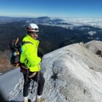 Alejandro Speitzer Instagram – Vista en el camino, la cima viene después. 
5636 metros. Así las cosas. Volcán Pico De Orizaba : Citlaltepetl
