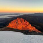 Alejandro Speitzer Instagram – Vista en el camino, la cima viene después. 
5636 metros. Así las cosas. Volcán Pico De Orizaba : Citlaltepetl