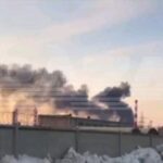 Aleksandr Shpak Instagram - Атаке трех беспилотников подвергся нефтезавод в Рязани. На данный момент он горит.