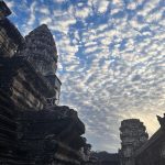Alessandra Ambrosio Instagram – Sunrise at the majestic Angkor Wat ✨📿🩶 Angkor Wat Temple