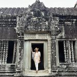 Alessandra Ambrosio Instagram – Sunrise at the majestic Angkor Wat ✨📿🩶 Angkor Wat Temple