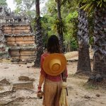 Alessandra Ambrosio Instagram – Exploring the magnificent Bayon Temple! Bayon Temple, Angkor Thom, Cambodia