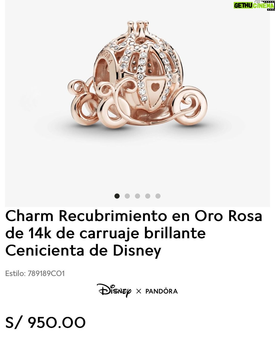 Alessandra Fuller Instagram - SORTEO PANDORA 💗✨ ¿Quieres ganarte una pulsera Pandora con el broche y el charm del carruaje de La Cenicienta en oro rosa de 14K? Para participar: 1. Ser parte de mi comunidad (Seguirme en @alefuller) 2. Comentar etiquetando a 3 amig@s 3. Compartir este post en tu story (etiquétame y asà lo veo 💗) A más comentarios, más posibilidades de ganar ✨ BONUS: Sortearé un joyero Pandora entre los que más comentarios hagan ✨✨✨ *Válido en Perú. Anuncio de ganadores: Domingo 3 de marzo 💗